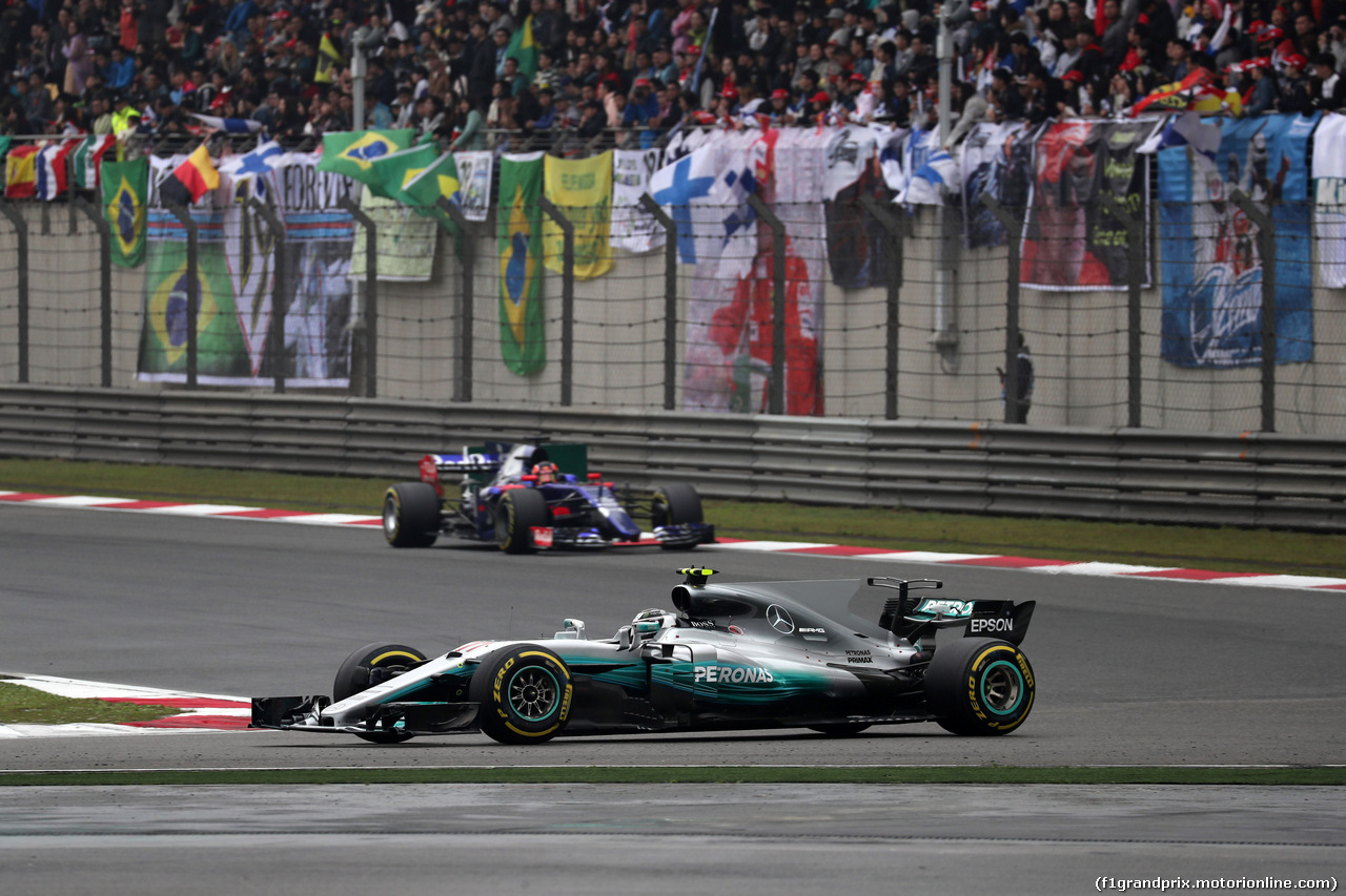 GP CINA, 09.04.2017 - Gara, Valtteri Bottas (FIN) Mercedes AMG F1 W08