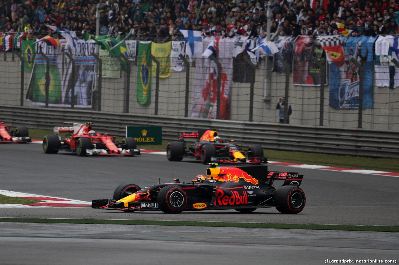 GP CINA, 09.04.2017 - Gara, Max Verstappen (NED) Red Bull Racing RB13