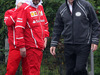 GP CINA, 09.04.2017 - Alberto Antonini (ITA), Ferrari Press Officer e Ross Brawn (GBR) Formula One Managing Director of Motorsports
