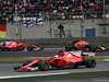 GP CINA, 09.04.2017 - Gara, Sebastian Vettel (GER) Ferrari SF70H davanti a Daniel Ricciardo (AUS) Red Bull Racing RB13 e Kimi Raikkonen (FIN) Ferrari SF70H