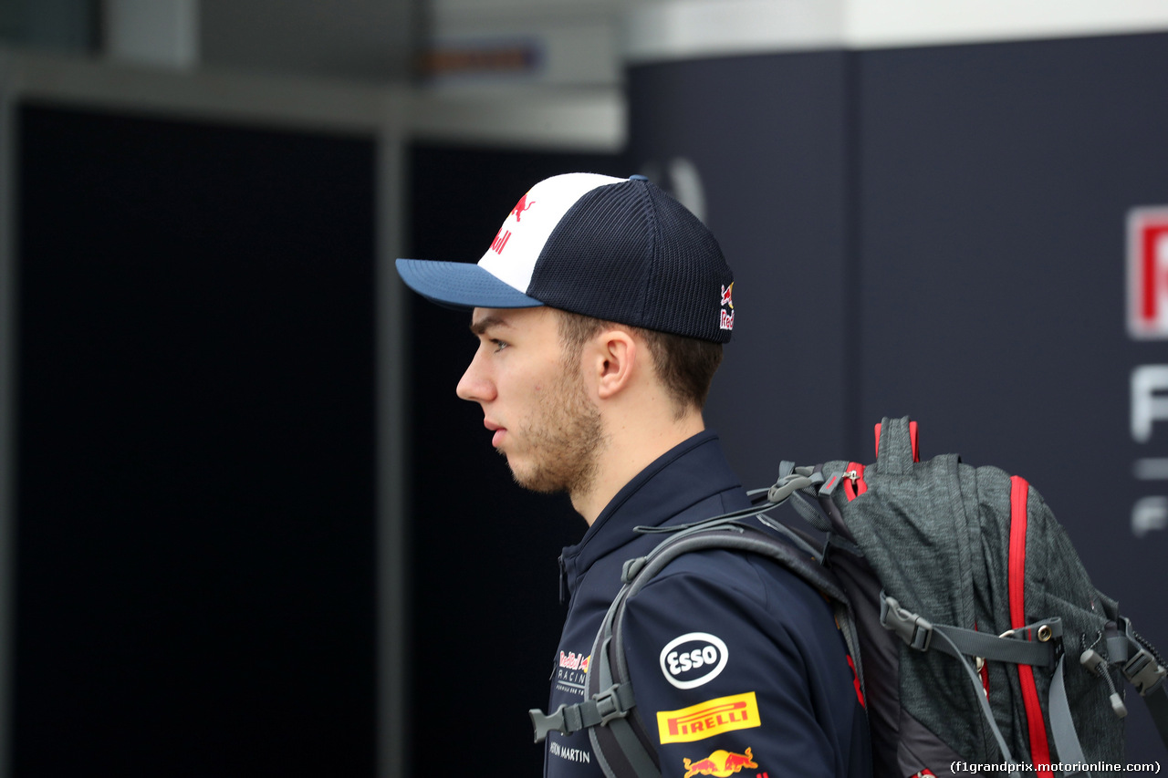GP CINA, 06.04.2017 - Pierre Gasly (FRA) Red Bull Racing, Test driver