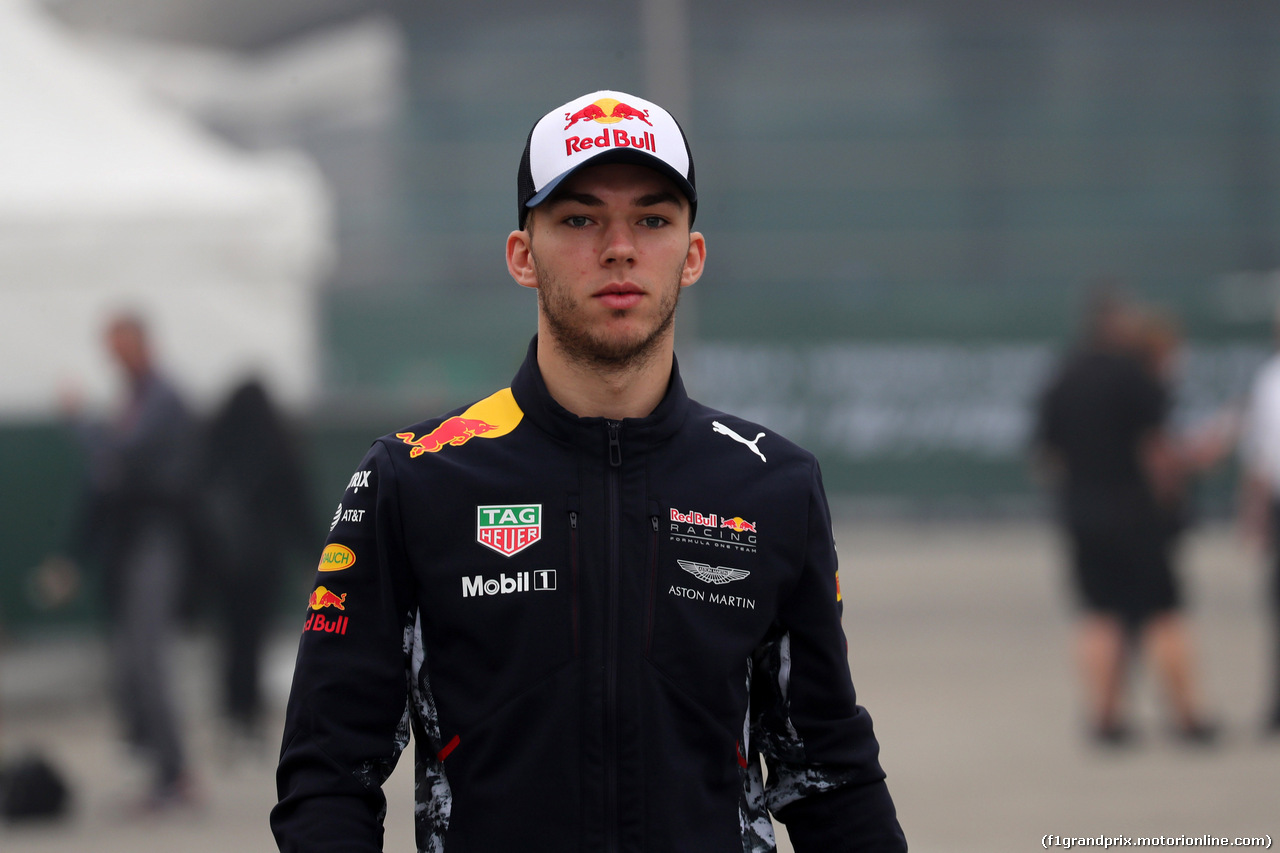 GP CINA, 06.04.2017 - Pierre Gasly (FRA) Red Bull Racing, Test driver