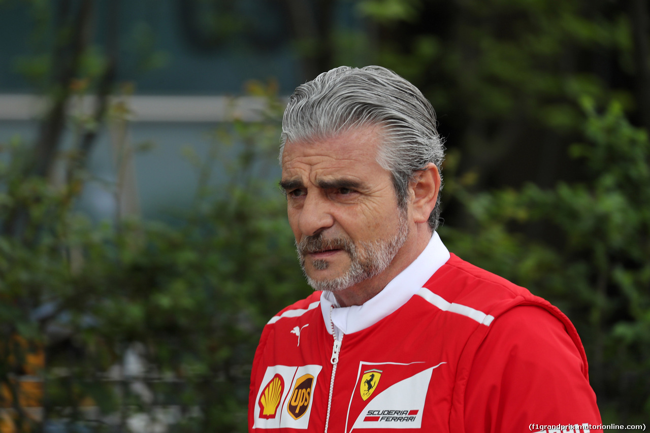 GP CINA, 06.04.2017 - Maurizio Arrivabene (ITA) Ferrari Team Principal