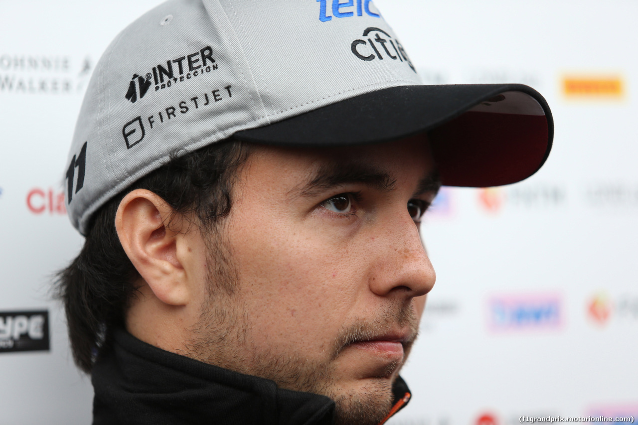 GP CINA, 06.04.2017 - Sergio Perez (MEX) Sahara Force India F1 VJM010