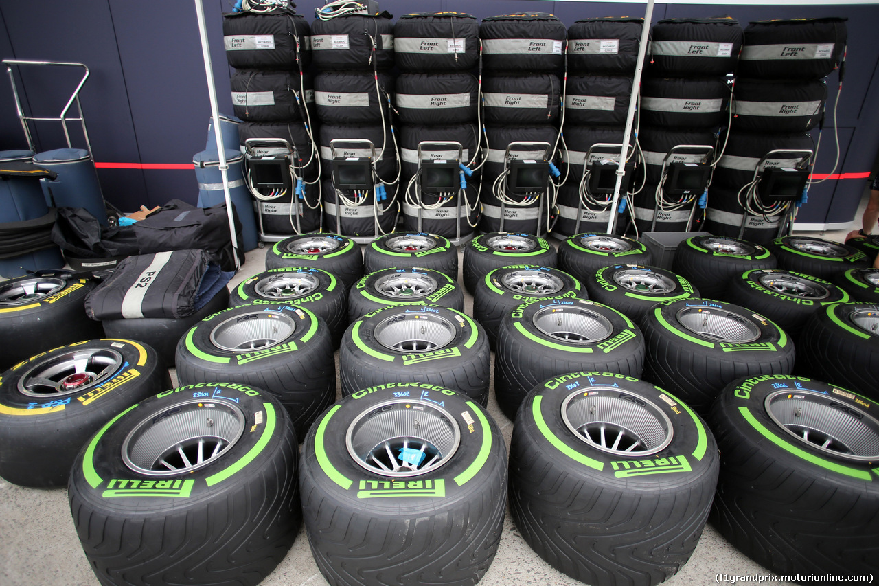 GP CINA, 06.04.2017 - Pirelli Tyres e OZ Wheels