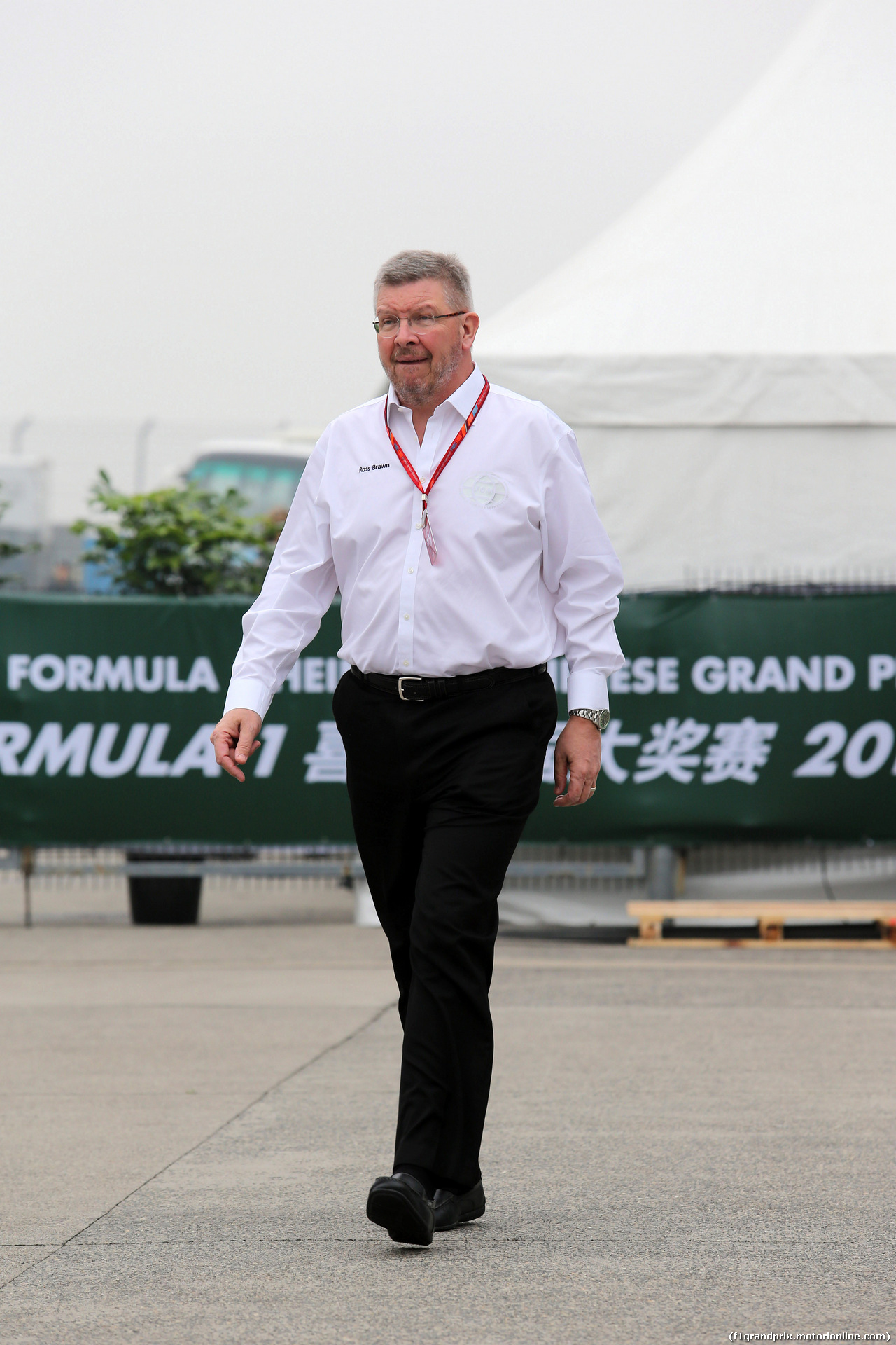 GP CINA, 06.04.2017 - Ross Brawn (GBR) Formula One Managing Director of Motorsports