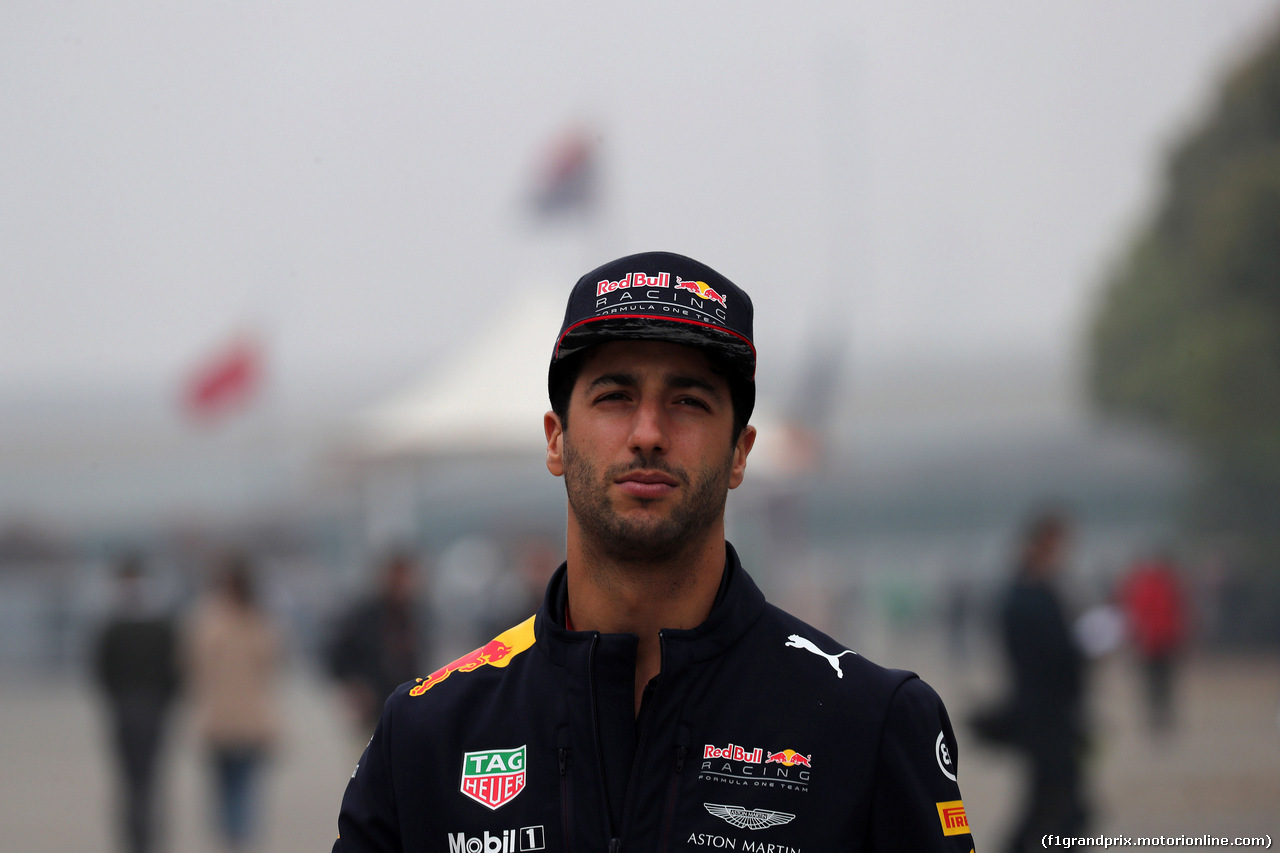 GP CINA, 06.04.2017 - Daniel Ricciardo (AUS) Red Bull Racing RB13