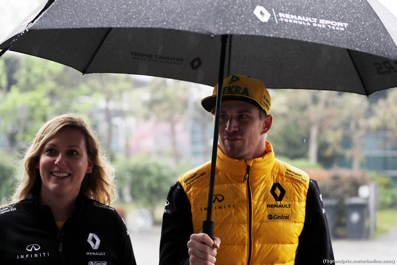 GP CINA, 06.04.2017 - Nico Hulkenberg (GER) Renault Sport F1 Team RS17