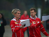 GP CINA, 06.04.2017 - Britta Roeske (AUT) Ferrari Press Officer. e Sebastian Vettel (GER) Ferrari SF70H