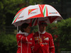 GP CINA, 06.04.2017 - Stefania Boccoli (ITA) Ferrari PR Officer e Kimi Raikkonen (FIN) Ferrari SF70H