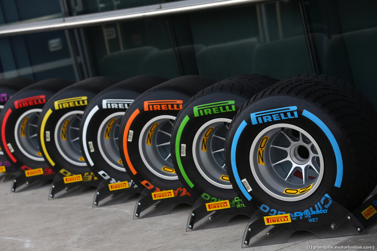 GP CINA, 08.04.2017 - Pirelli Tyres e OZ Wheels
