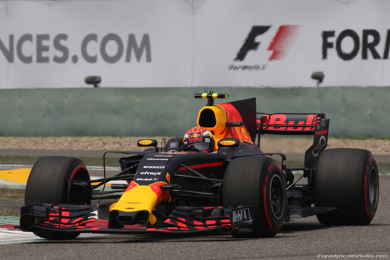 GP CINA, 07.04.2017 - Prove Libere 3, Max Verstappen (NED) Red Bull Racing RB13