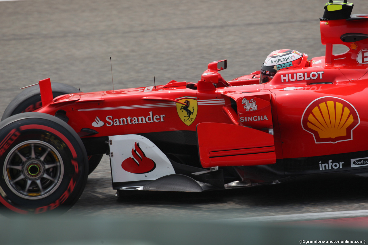 GP CINA, 07.04.2017 - Prove Libere 3, Kimi Raikkonen (FIN) Ferrari SF70H