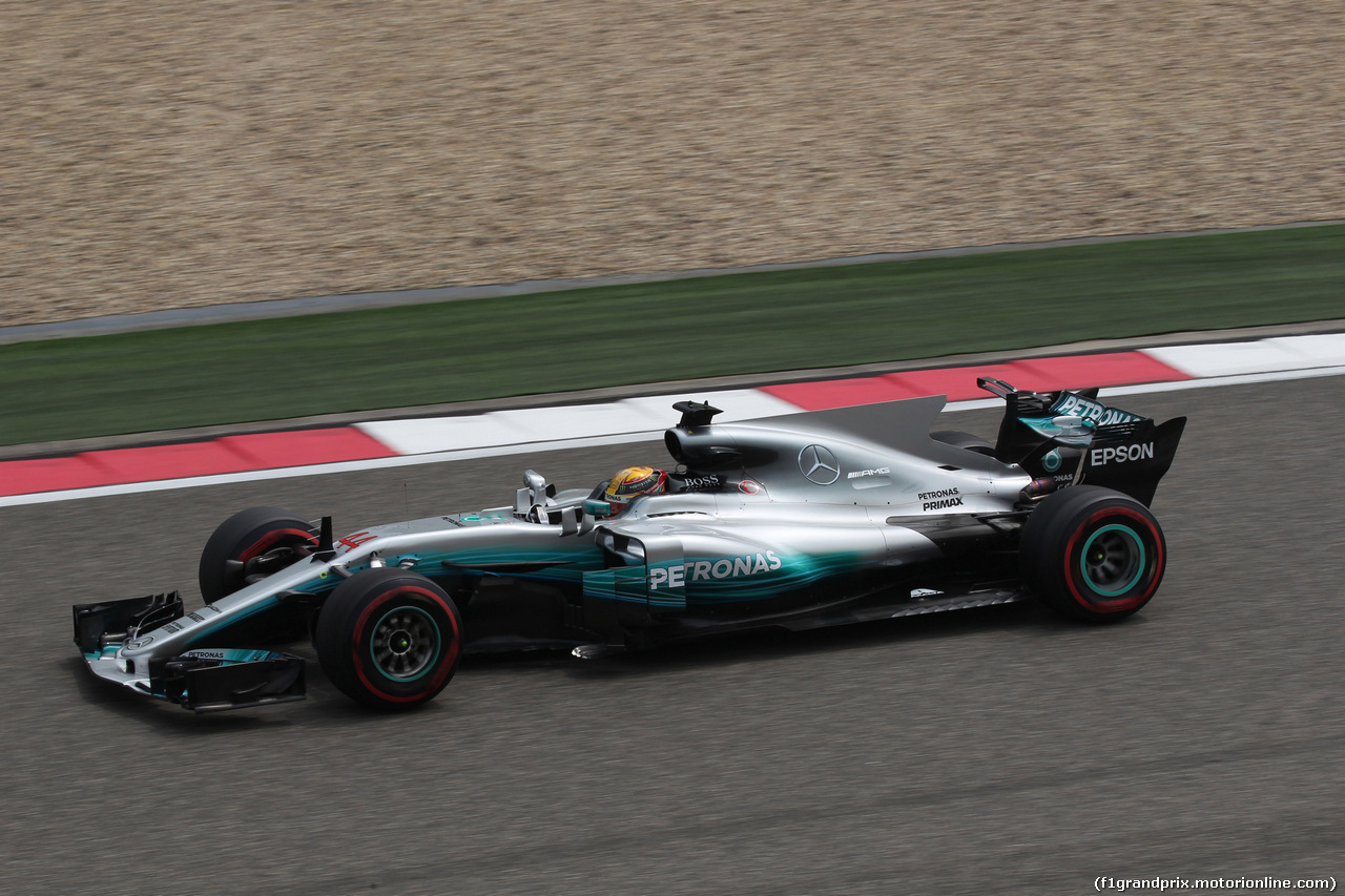 GP CINA, 07.04.2017 - Prove Libere 3, Lewis Hamilton (GBR) Mercedes AMG F1 W08