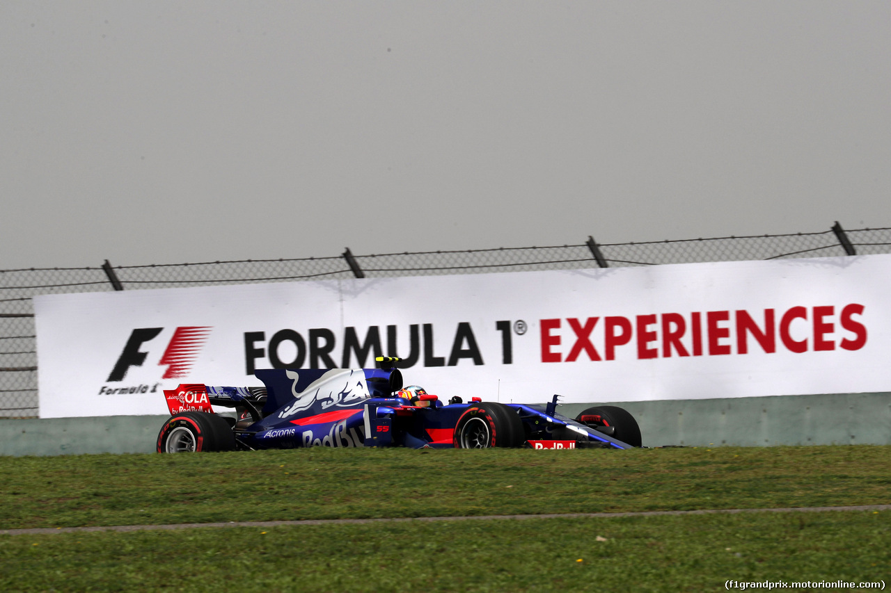 GP CINA, 07.04.2017 - Prove Libere 3, Carlos Sainz Jr (ESP) Scuderia Toro Rosso STR12