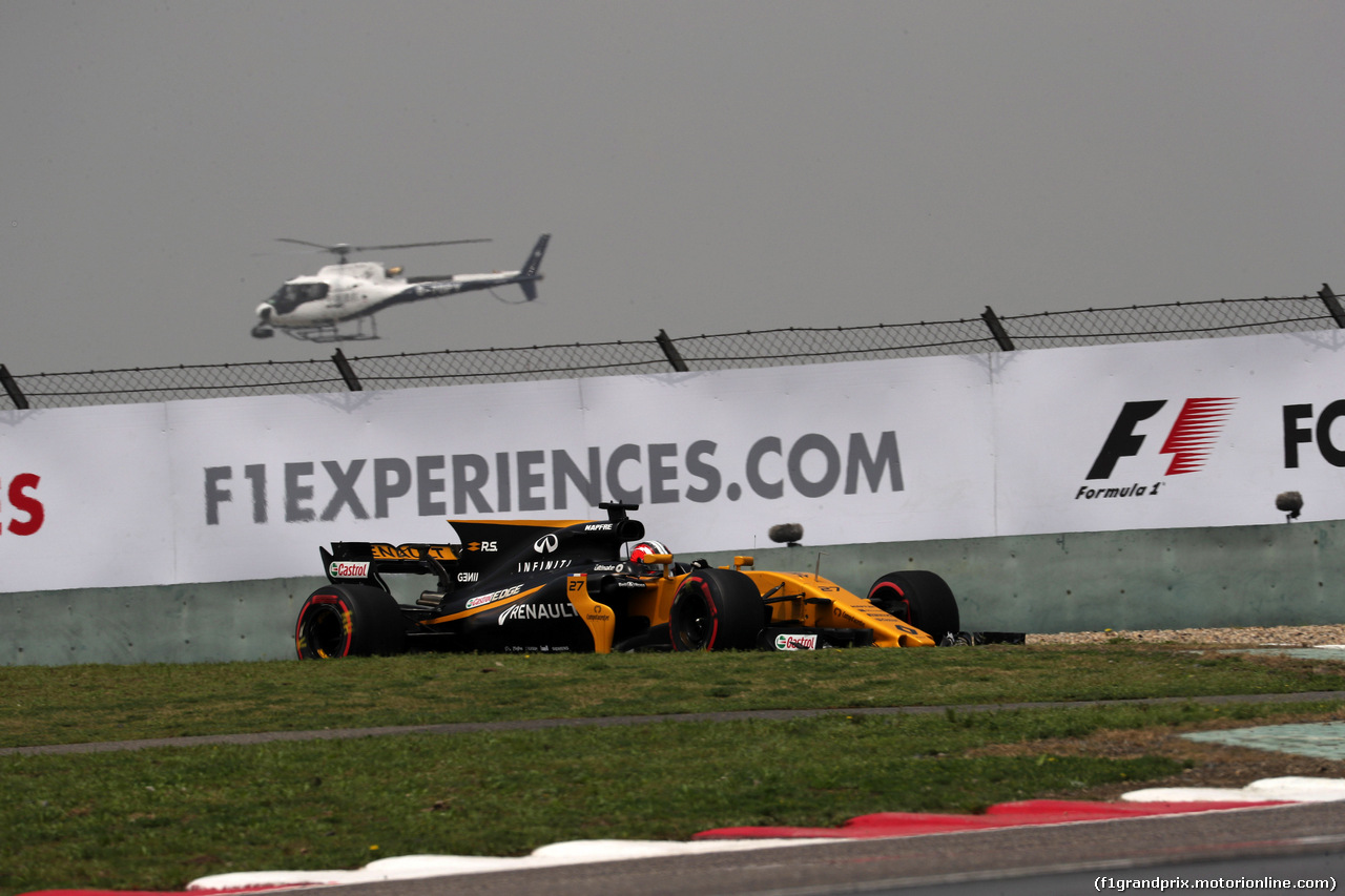 GP CINA, 07.04.2017 - Prove Libere 3, Nico Hulkenberg (GER) Renault Sport F1 Team RS17
