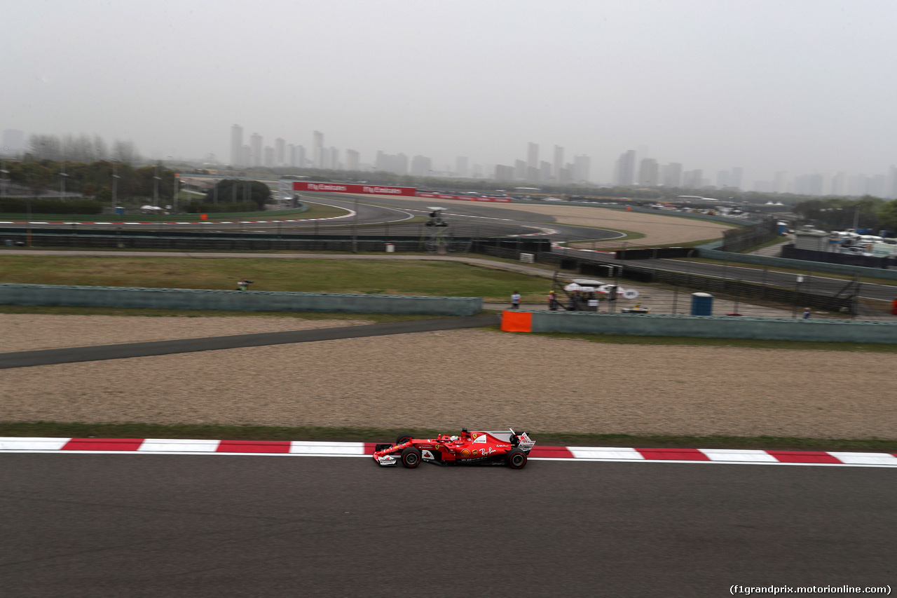 GP CINA, 07.04.2017 - Prove Libere 3, Sebastian Vettel (GER) Ferrari SF70H