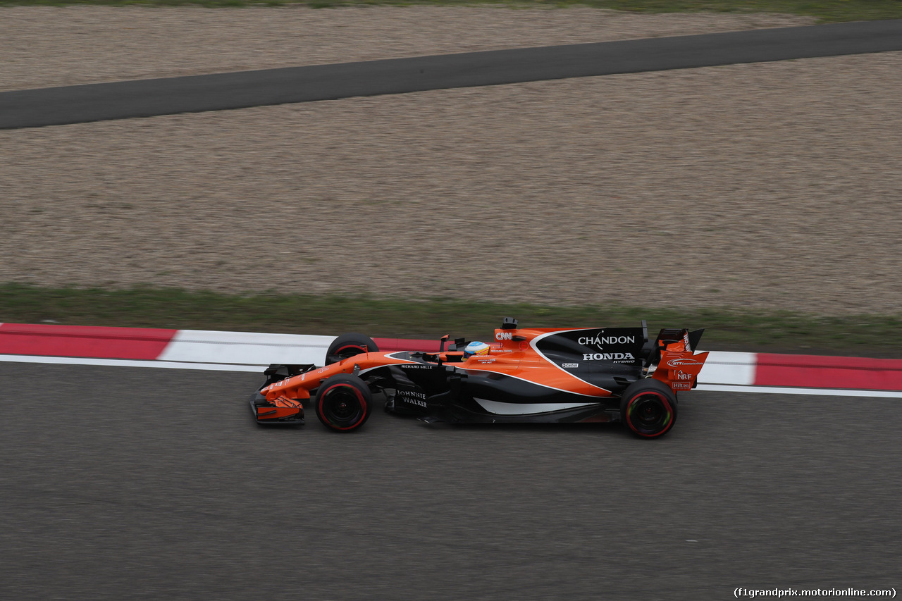 GP CINA, 07.04.2017 - Prove Libere 3, Fernando Alonso (ESP) McLaren MCL32
