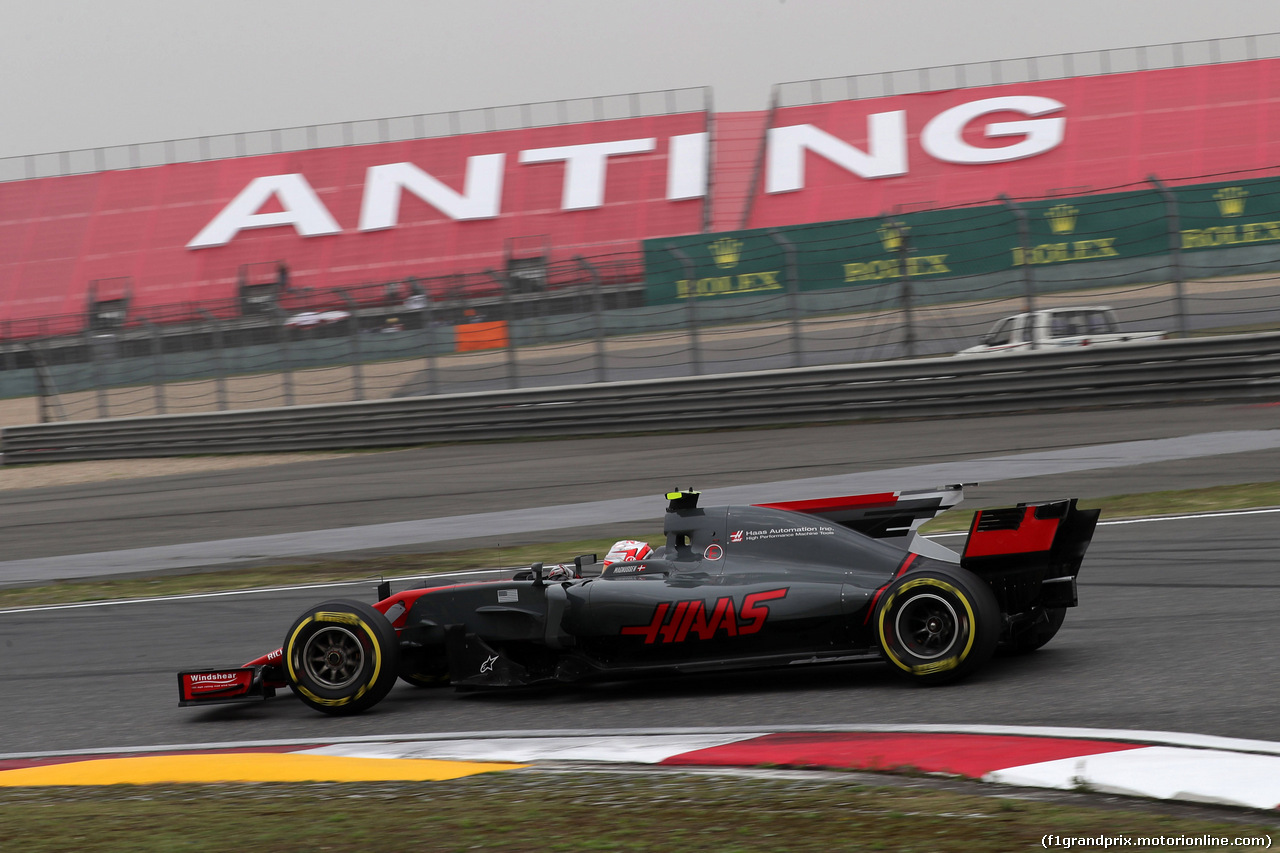 GP CINA, 07.04.2017 - Prove Libere 3, Kevin Magnussen (DEN) Haas F1 Team VF-17