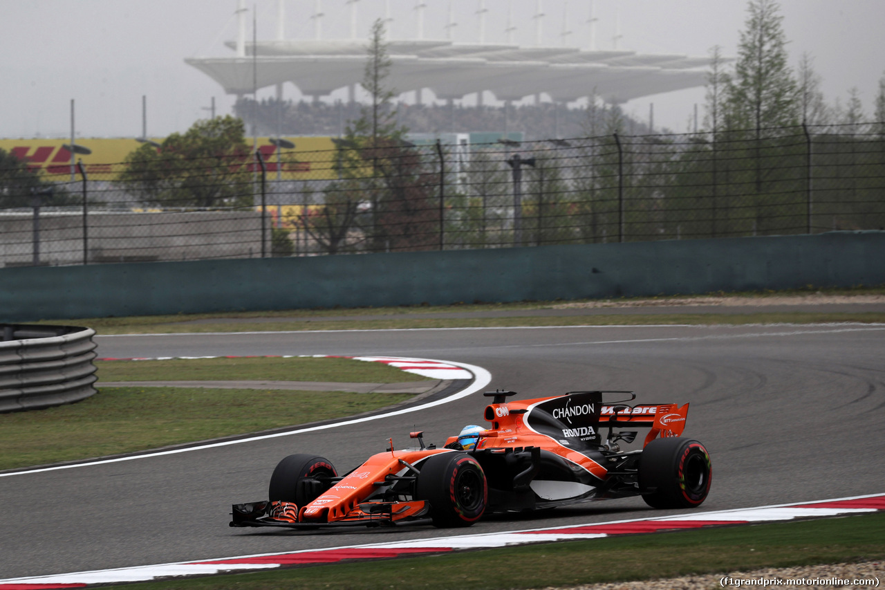 GP CINA, 08.04.2017 - Prove Libere 3, Fernando Alonso (ESP) McLaren MCL32