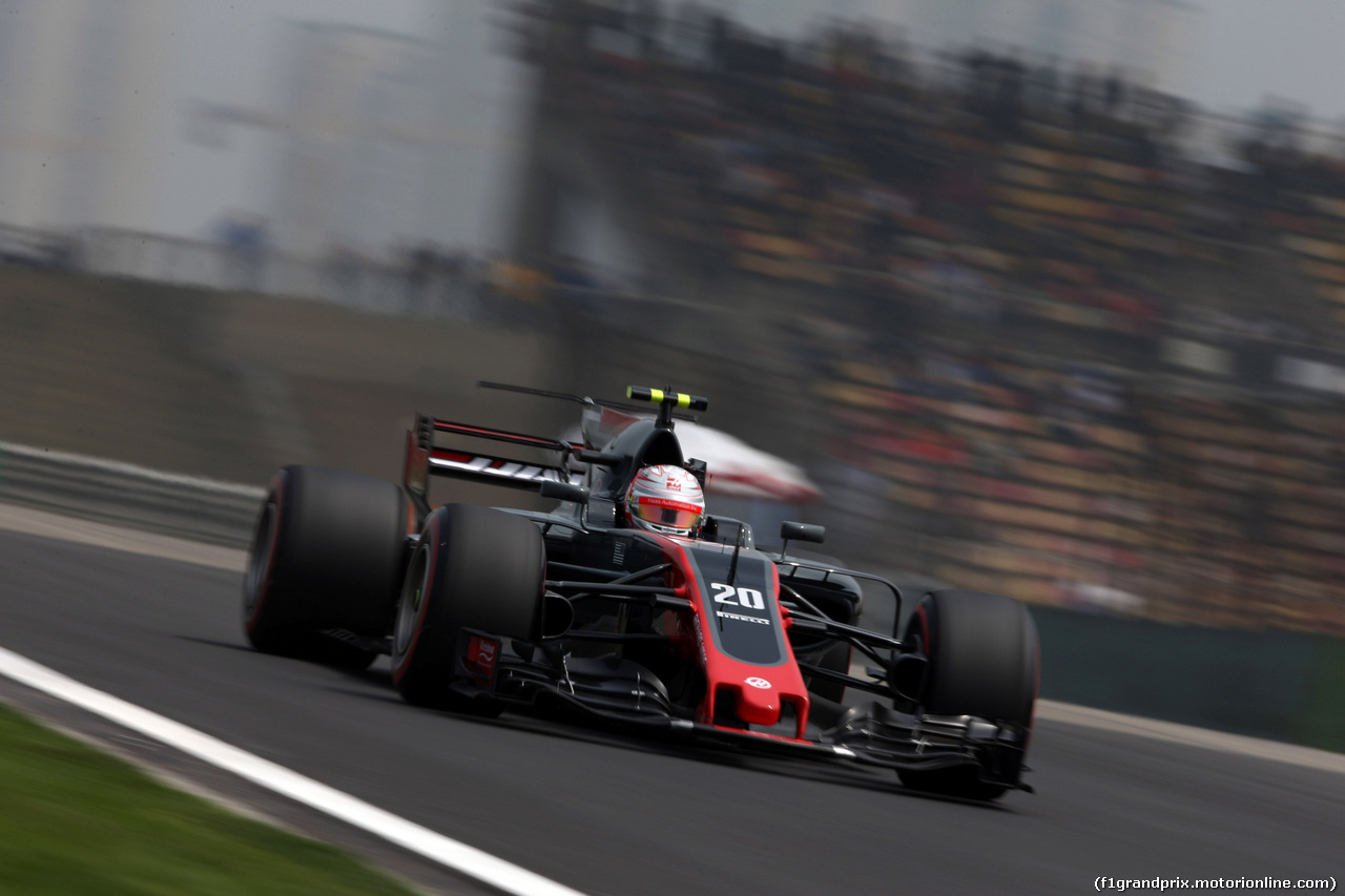 GP CINA, 08.04.2017 - Prove Libere 3, Kevin Magnussen (DEN) Haas F1 Team VF-17