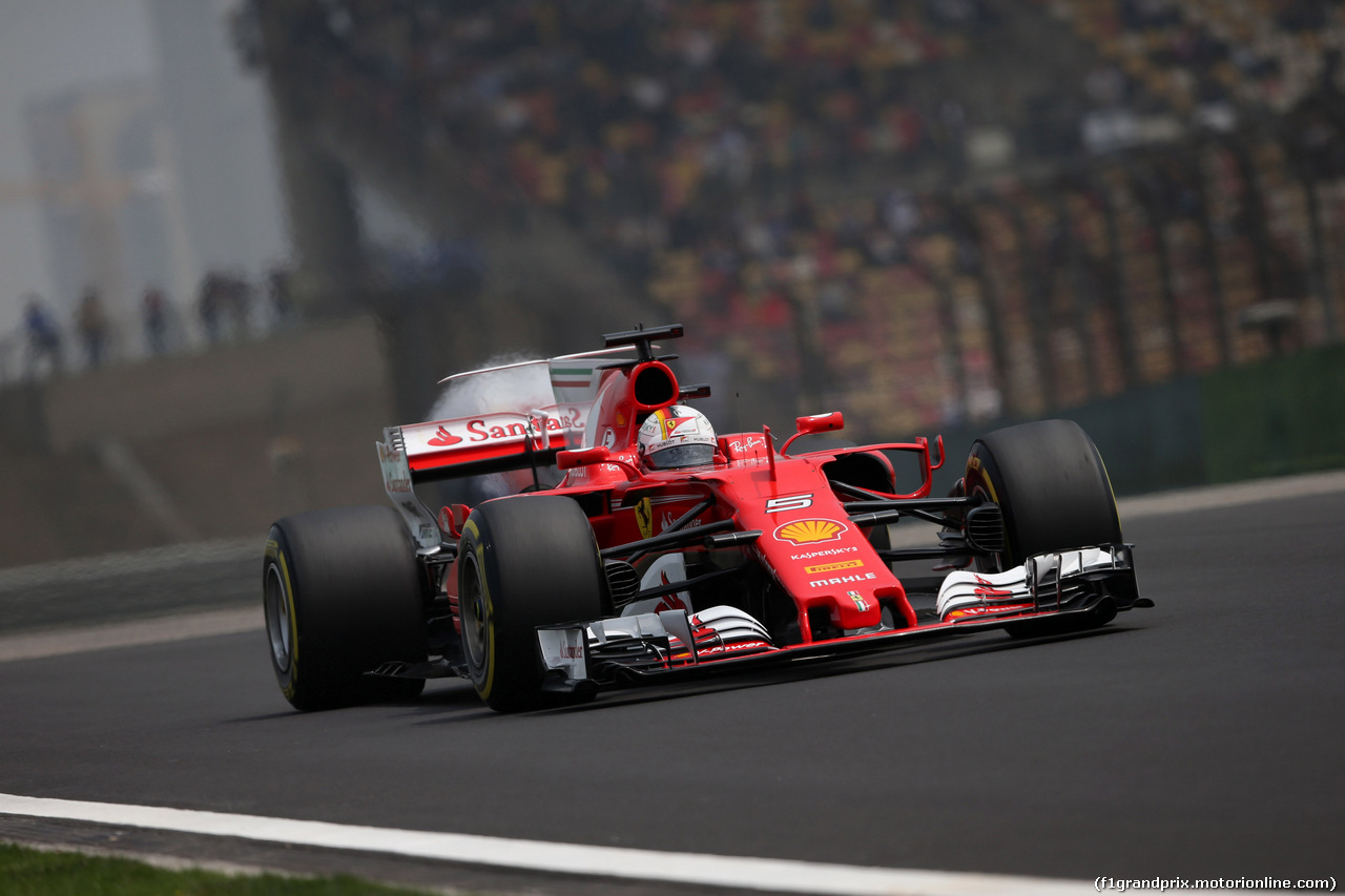 GP CINA, 08.04.2017 - Prove Libere 3, Sebastian Vettel (GER) Ferrari SF70H