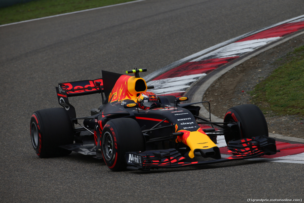 GP CINA, 08.04.2017 - Prove Libere 3, Max Verstappen (NED) Red Bull Racing RB13