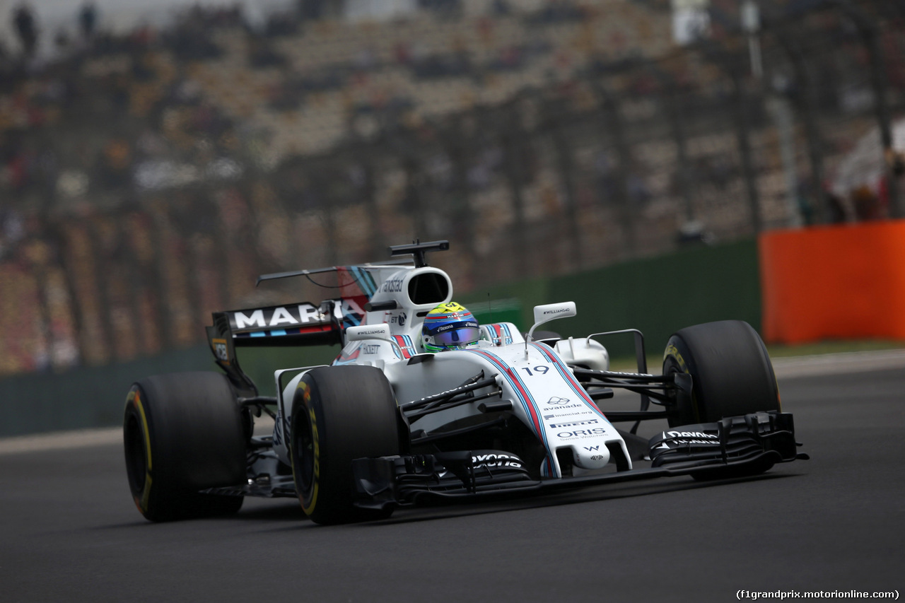 GP CINA, 08.04.2017 - Prove Libere 3, Felipe Massa (BRA) Williams FW40