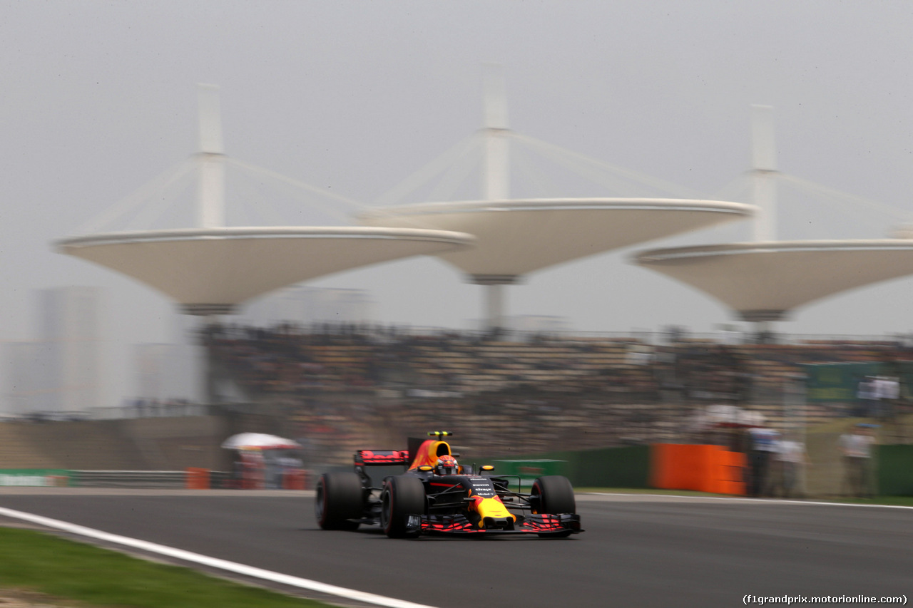 GP CINA, 08.04.2017- Prove Libere 3, Max Verstappen (NED) Red Bull Racing RB13