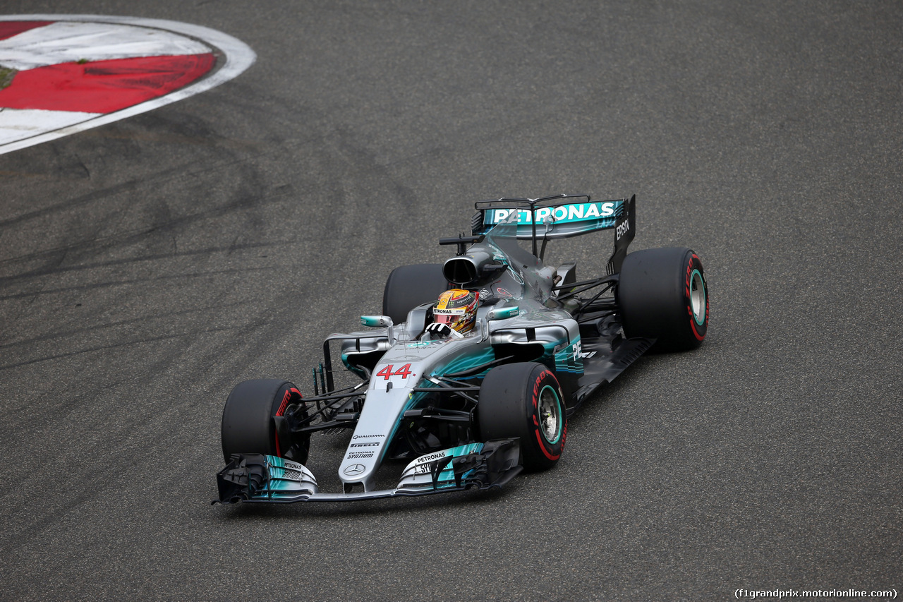 GP CINA, 08.04.2017 - Qualifiche, Lewis Hamilton (GBR) Mercedes AMG F1 W08