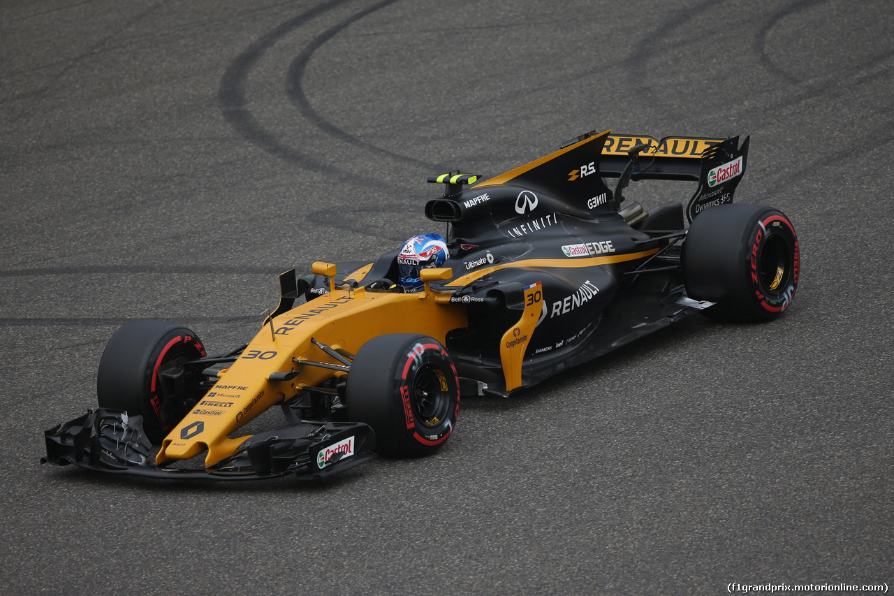GP CINA, 08.04.2017 - Qualifiche, Jolyon Palmer (GBR) Renault Sport F1 Team RS17