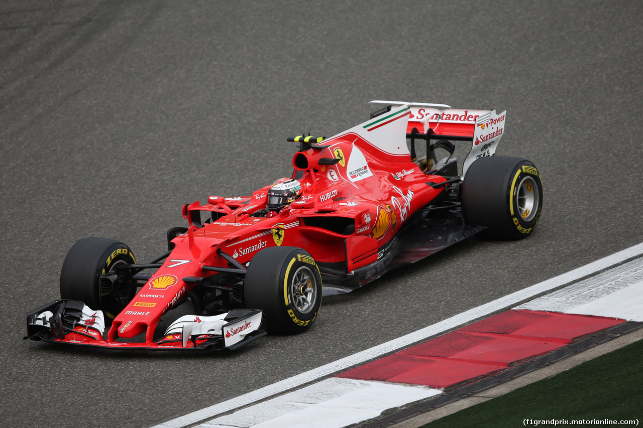 GP CINA, 08.04.2017 - Qualifiche, Kimi Raikkonen (FIN) Ferrari SF70H