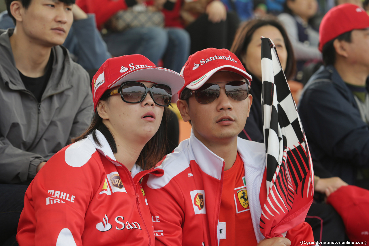 GP CINA, 08.04.2017 - Qualifiche, Fans