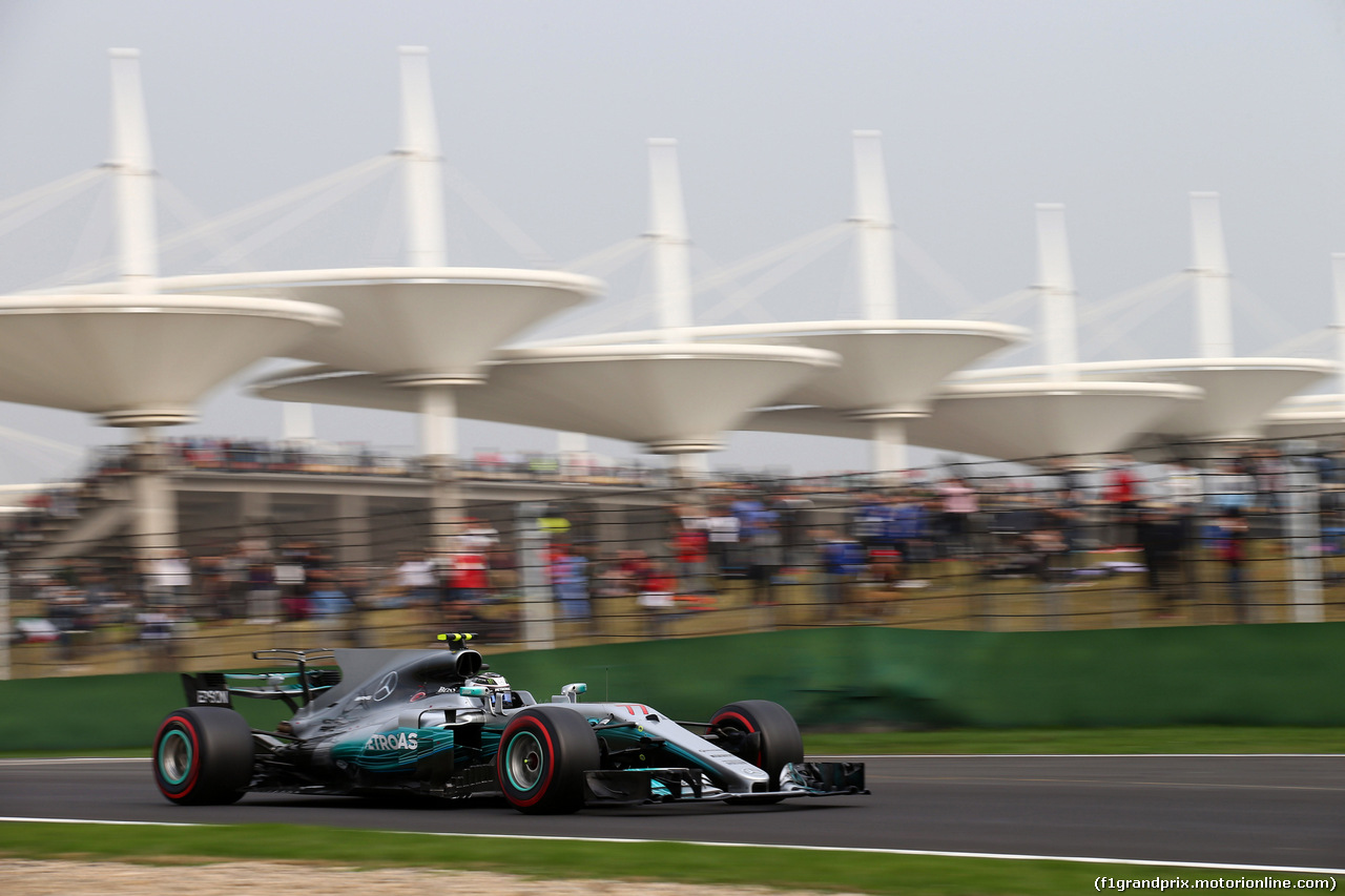 GP CINA, 08.04.2017 - Qualifiche, Valtteri Bottas (FIN) Mercedes AMG F1 W08
