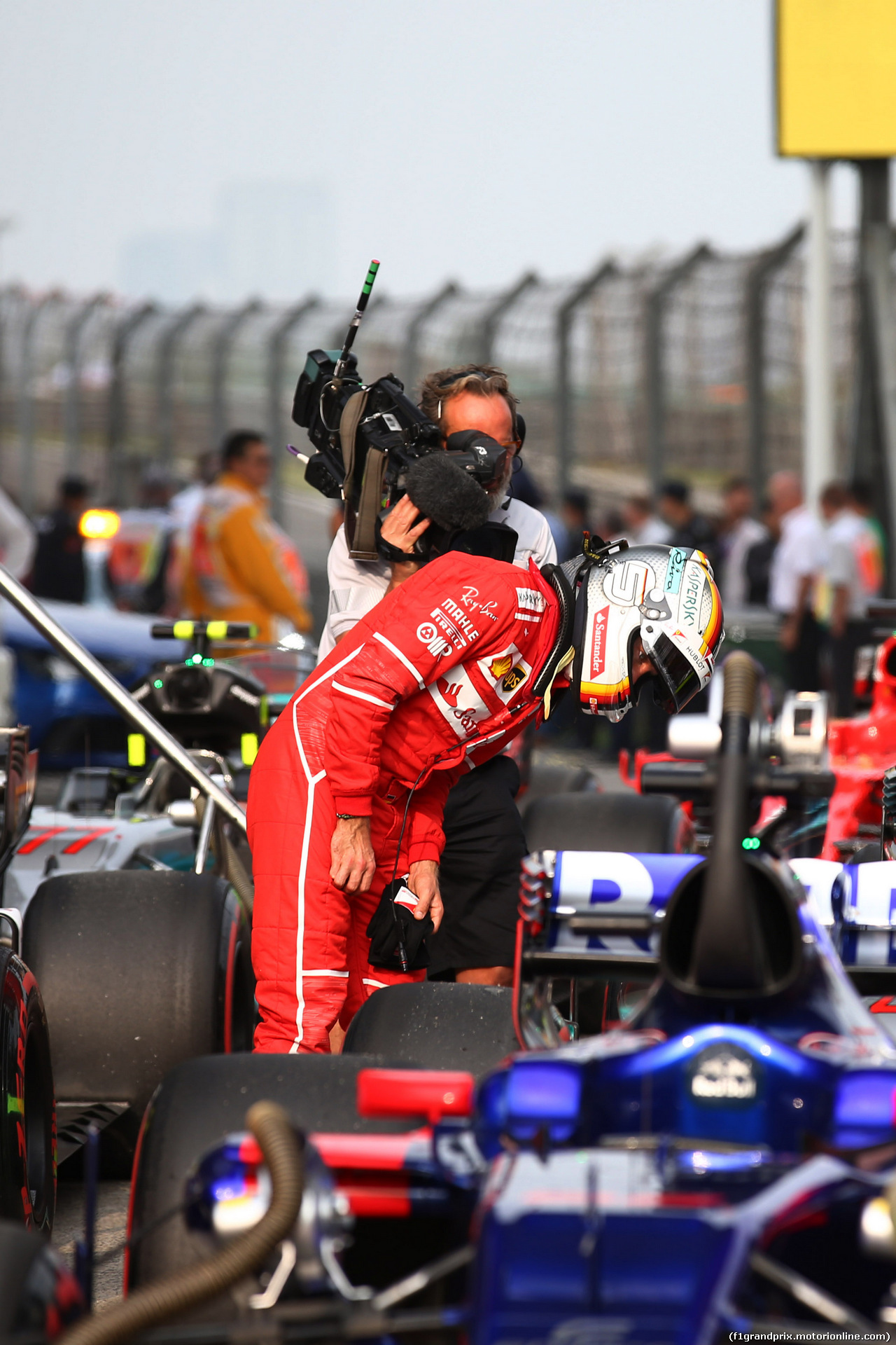GP CINA, 08.04.2017 - Qualifiche, 2nd place Sebastian Vettel (GER) Ferrari SF70H