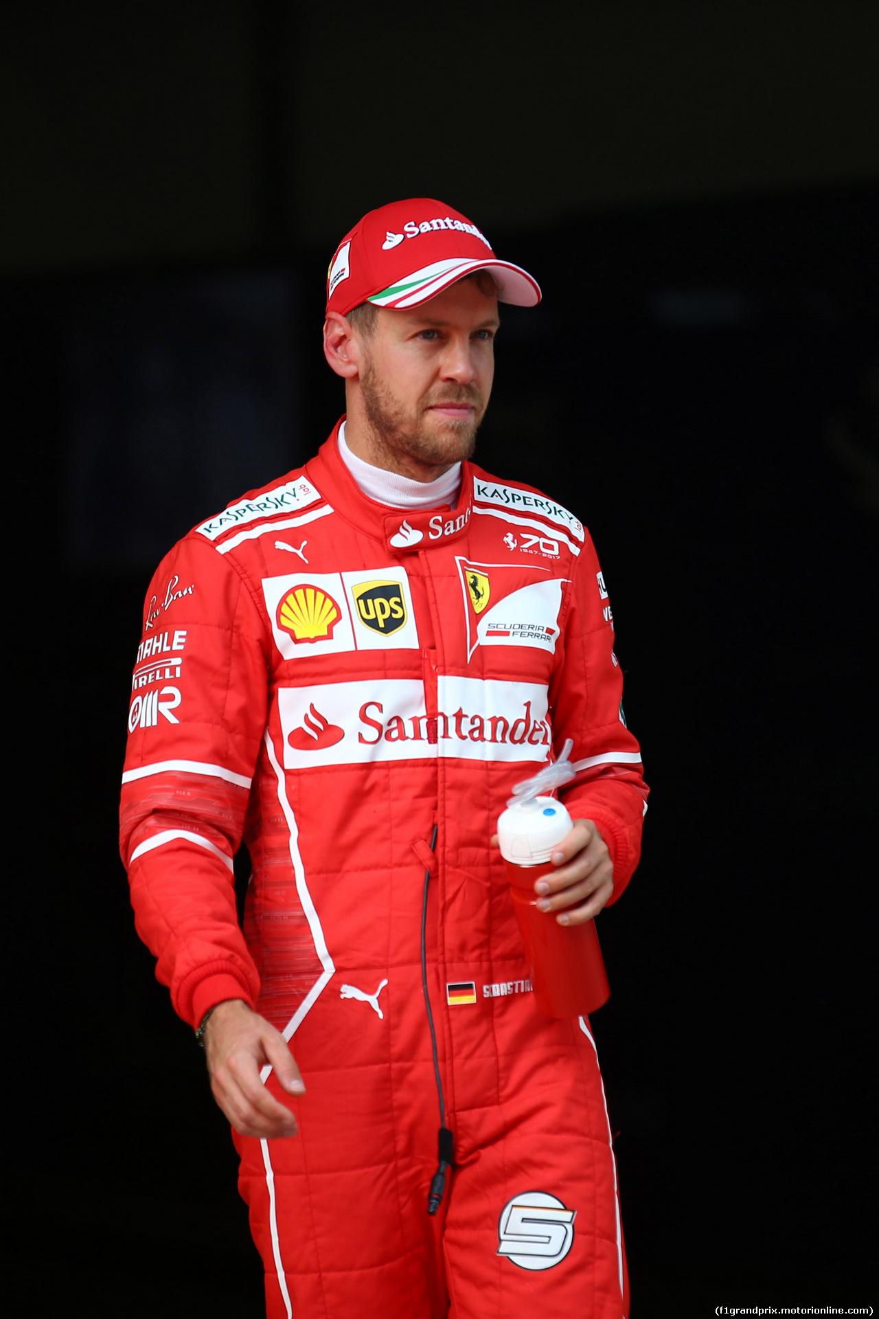 GP CINA, 08.04.2017 - Qualifiche, 2nd place Sebastian Vettel (GER) Ferrari SF70H