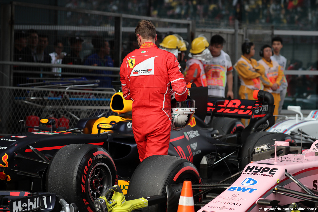 GP CINA, 08.04.2017 - Qualifiche, 2nd place Sebastian Vettel (GER) Ferrari SF70H