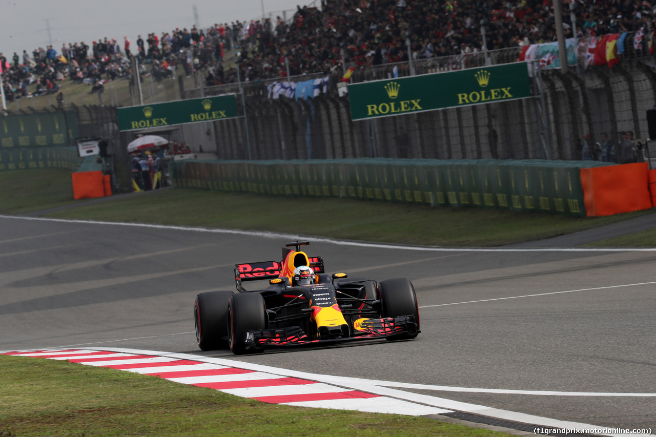 GP CINA, 08.04.2017 - Qualifiche, Daniel Ricciardo (AUS) Red Bull Racing RB13