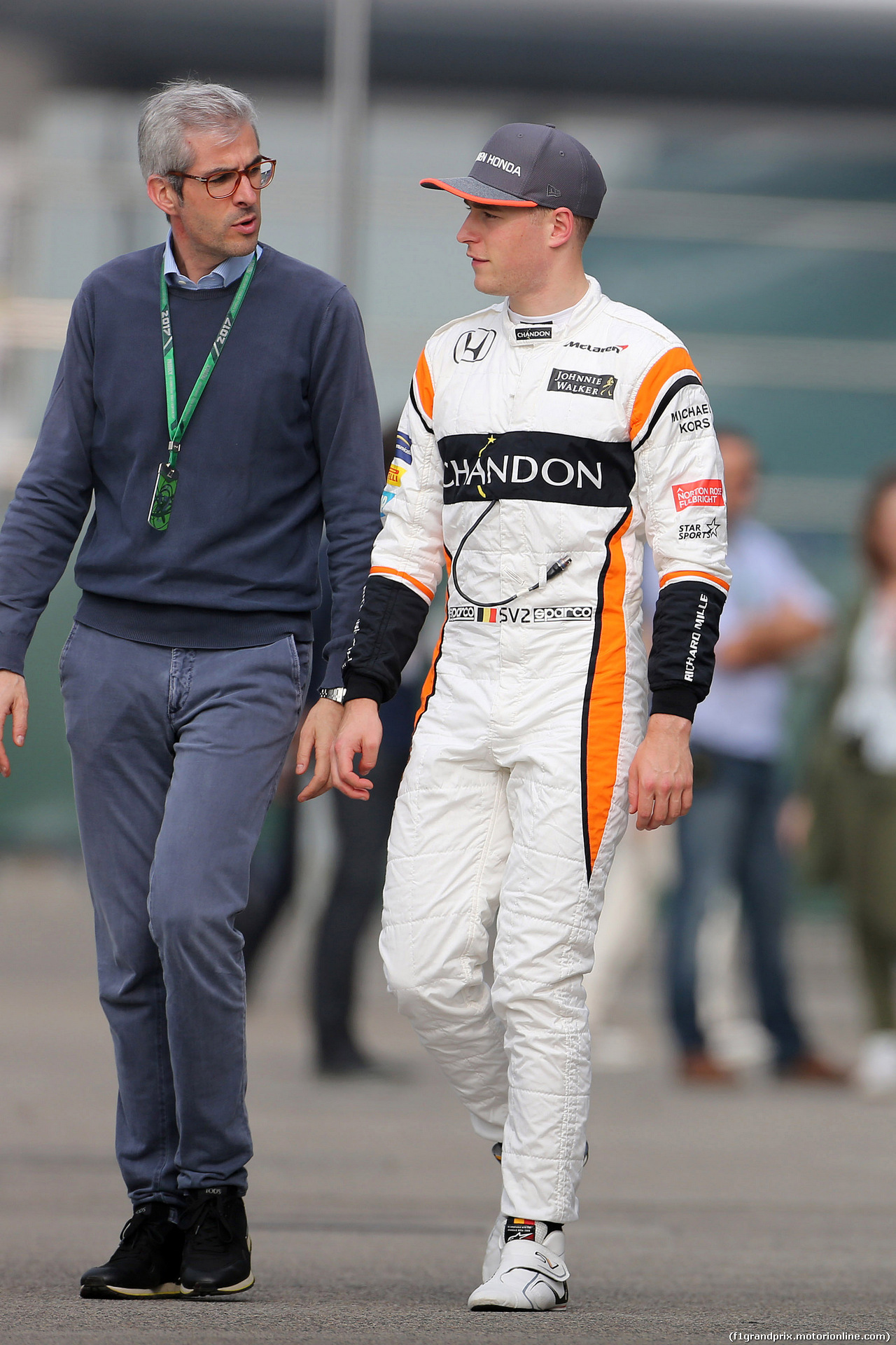 GP CINA, 08.04.2017 - Qualifiche, Stoffel Vandoorne (BEL) McLaren MCL32
