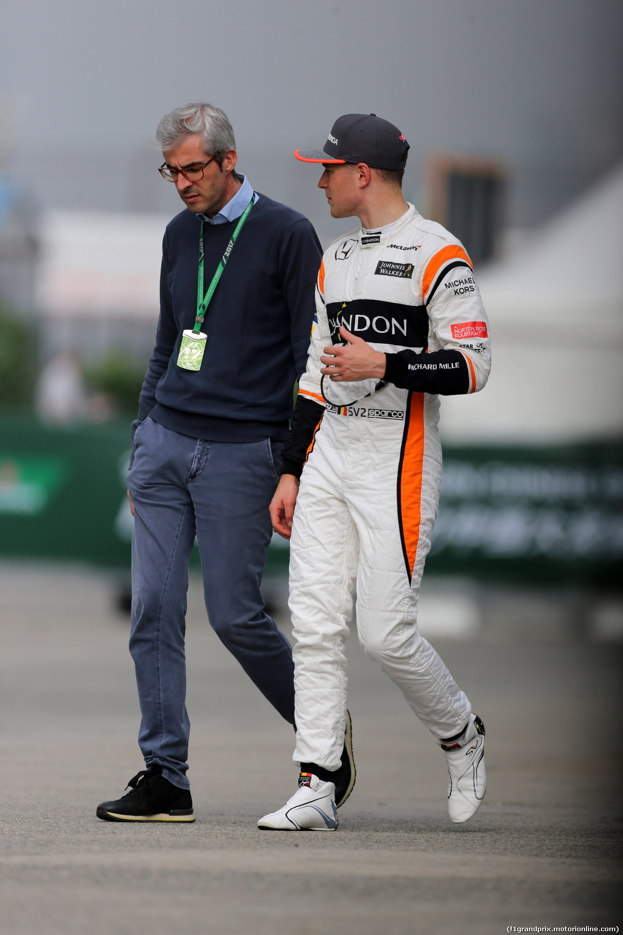 GP CINA, 08.04.2017 - Qualifiche, Stoffel Vandoorne (BEL) McLaren MCL32