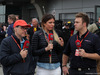 GP CINA, 08.04.2017 - Qualifiche, Jacques Villeneuve (CAN), Federica Masolin, Sky e Davide Valsecchi (ITA), Sky TV