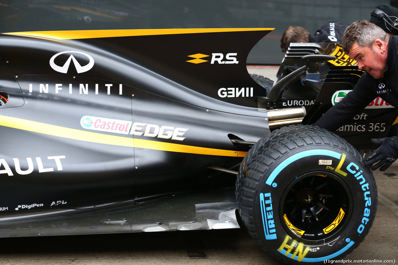 GP CINA, 07.04.2017 - Renault Sport F1 Team RS17, detail