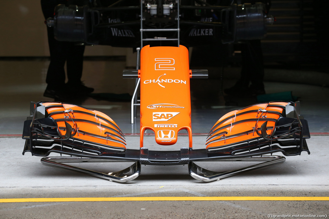 GP CINA, 07.04.2017 - McLaren MCL32, detail