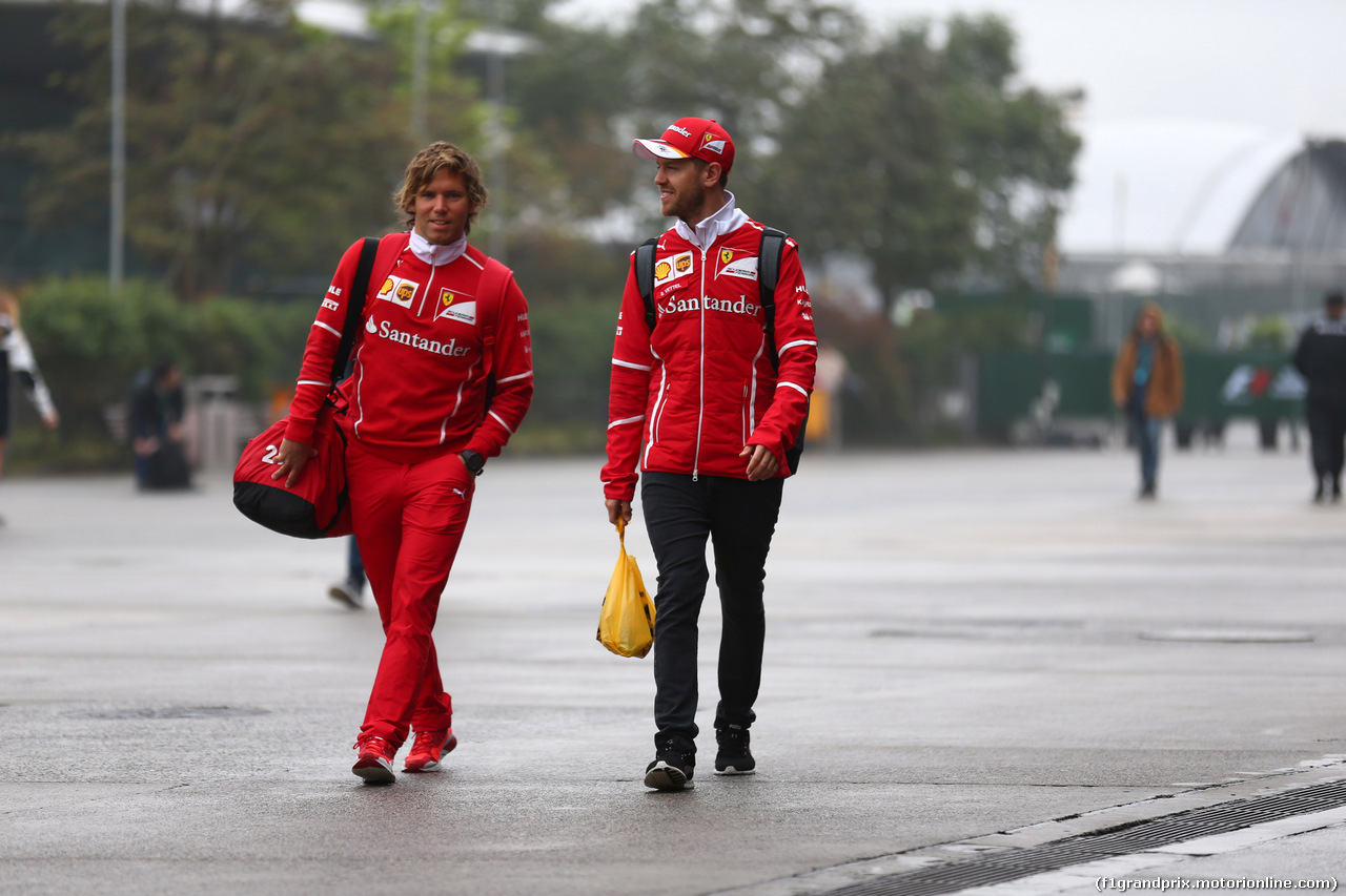 GP CINA, 07.04.2017 - Sebastian Vettel (GER) Ferrari SF70H