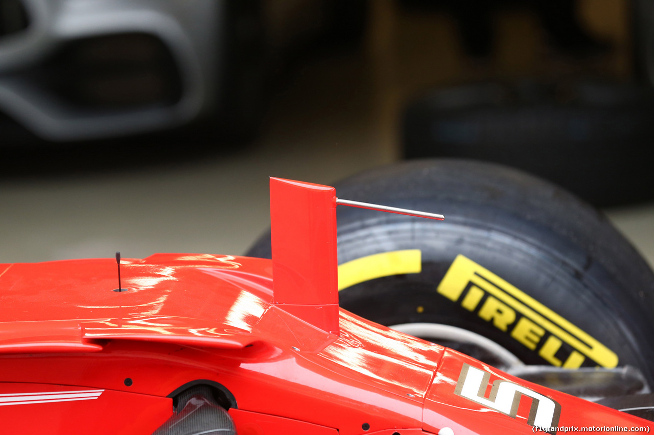 GP CINA, 07.04.2017 - Ferrari SF70H, detail