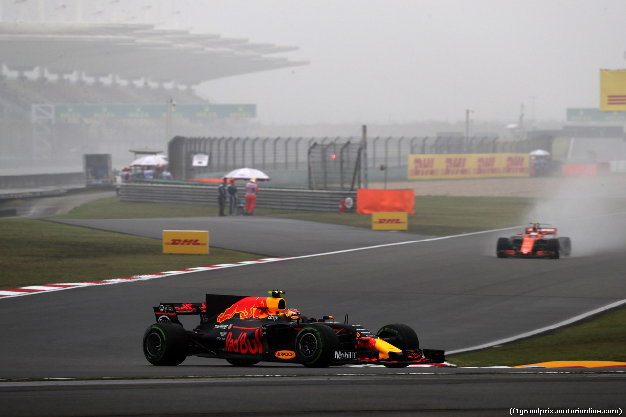 GP CINA, 07.04.2017 - Prove Libere 1, Max Verstappen (NED) Red Bull Racing RB13 and