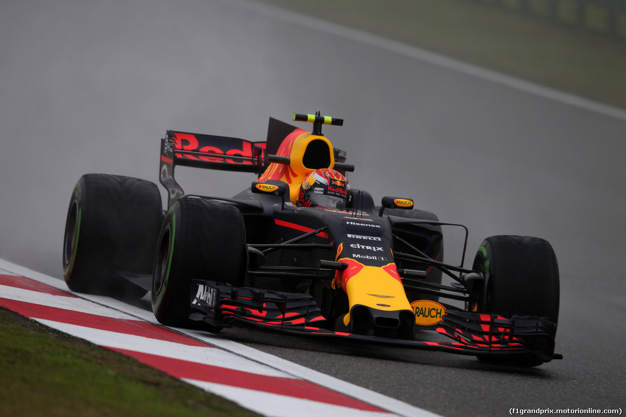 GP CINA, 07.04.2017 - Prove Libere 1, Max Verstappen (NED) Red Bull Racing RB13