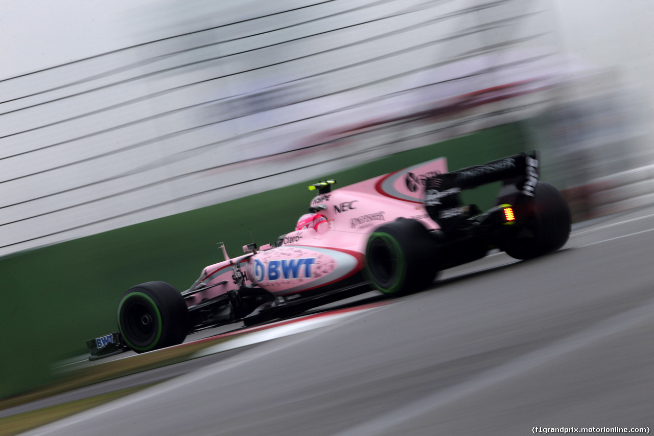 GP CINA, 07.04.2017 - Prove Libere 1, Esteban Ocon (FRA) Sahara Force India F1 VJM10