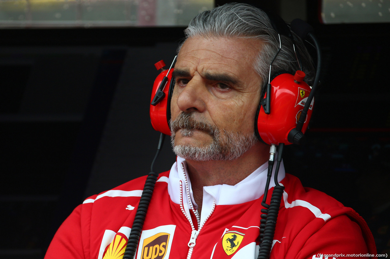 GP CINA, 07.04.2017 - Prove Libere 1, Maurizio Arrivabene (ITA) Ferrari Team Principal