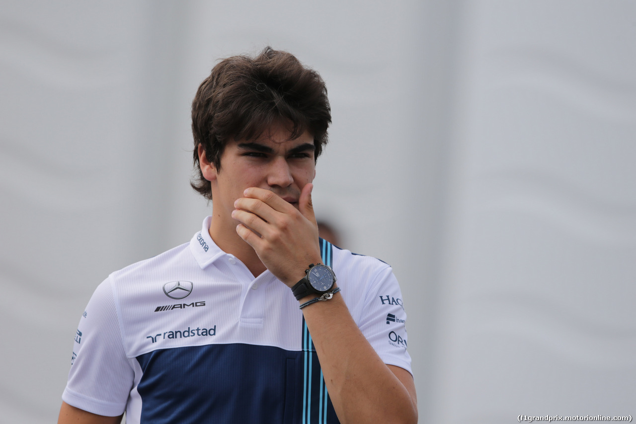GP GIAPPONE, 07.10.2017- Lance Stroll (CDN) Williams FW40